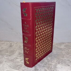 SIGNED A time to heal Gerald A Ford Easton press bound book